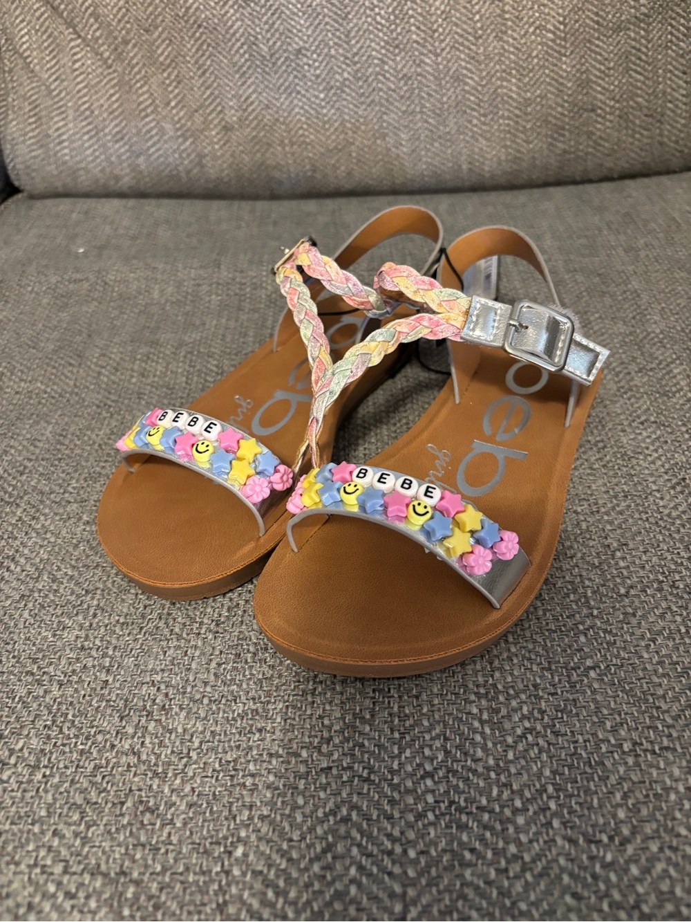 BeBe Girls Sandals Sz Little Girls 13
